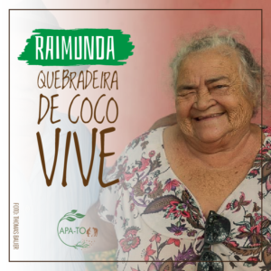 Leia mais sobre o artigo Nota de pesar da APA-TO: Dona Raimunda, quebradeira de coco babaçu, virou semente