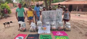 Leia mais sobre o artigo Cestas básicas com produções agroecológicas produzidos pelas juventudes são entregues em Augustinópolis e Axixá